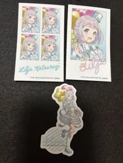 学マス メモリーカットステッカー 葛城リーリヤ