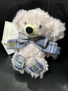 \お値下げ/メリーソート◆アフタヌーンティー◆ミスホワイト メリーソート アフタヌーンティー✕ハリスツイード テディベア