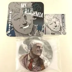 ヒロアカ原画展 オールフォーワン コースター 缶バッジ ステッカー