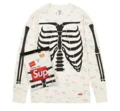 25AW Supreme × hanes bones 花柄サーマル
