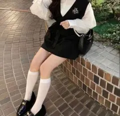 NICE CLAUP ナイスクラップ オーガンジーロングシャツ ベスト セット