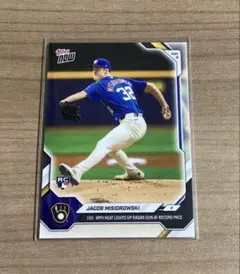 ジェイコブ・ミジオロウスキー topps チームロゴパラレル - メルカリ