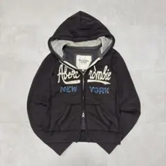 アバクロンビー＆フィッチ M フルジップパーカー y2k アメカジ 平成ギャル