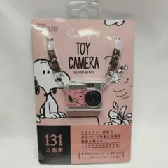 【未開封】スヌーピー　トイカメラ　サーモンピンク