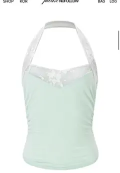 pleasenofollow Teresa SleevelessTop Mint