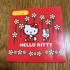 【レア】ハローキティ おりがみメモ シール付き 平成レトロ　当時物