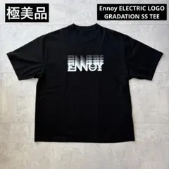 ENNOY ELECTRIC LOGO GRADATION Tシャツブラック L - メルカリ