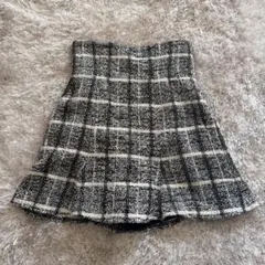 SNIDEL スナイデル フレアーミニスカショーパン MIX 0 S