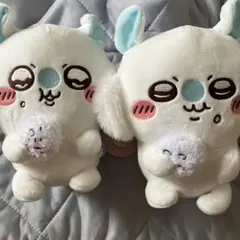 タグ付き　ちいかわ モモンガ もぐもぐぬいぐるみ セット