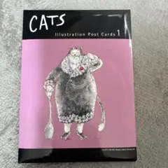 CATS イラストポストカード 1
