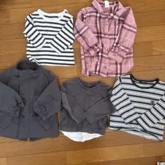 キッズ服 まとめ売り トップス アウター 5点セット　70〜80cmのサムネイル