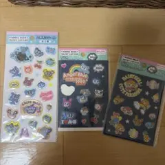 セリア　デニムシール　エポキシシール　3枚セット