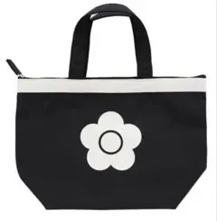 マリークワント　船形保冷保温バッグ　ブラック　MARYQUANT