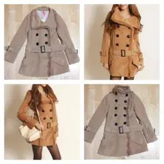 月末SALE！美品ROYAL PARTY❤︎ラビットファーコート