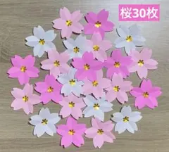 桜の花30枚　さくら　春の壁面飾り　入園式　入学式