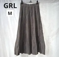幾何学 ロングスカート