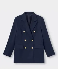 未使用　gu / ダブルブレストブレザーXXL 大きいサイズ
