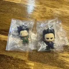 ハンターハンター　ゴン　レオリオ　めじるしアクセサリー