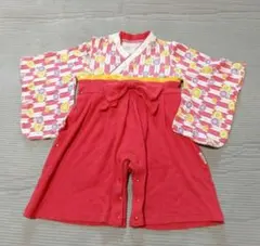 袴風　ロンパース　80cm位 初節句