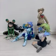 僕のヒーローアカデミア　波動ねじれ　トガヒミコ　葉隠透　蛙水梅雨　フィギュア