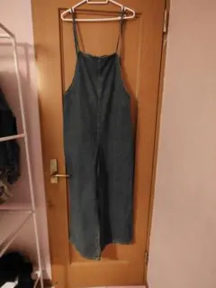 ダークデニムオーバーオール