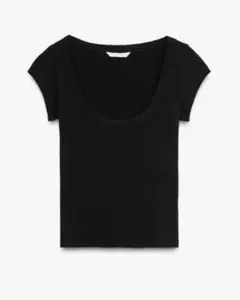 ZARA ラウンドネックTシャツ