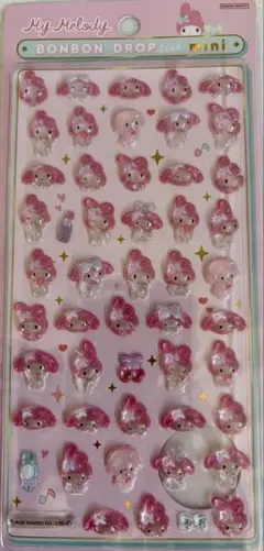 マイメロディ ボンボンドロップシール ミニ サンリオ