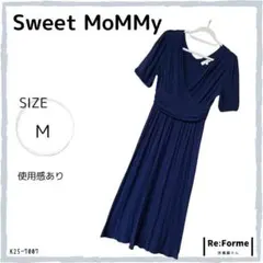 【USED】Sweet Mommy スウィートマミー ワンピース ネイビー M