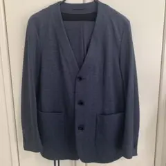 ネイビー テーラードジャケット & パンツ セット