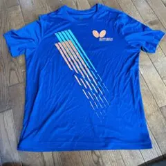 〔訳あり〕バタフライ　卓球　Tシャツ　糸ほつれ　メンズTシャツ  M〜L
