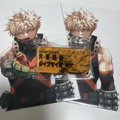 僕のヒーローアカデミア　爆豪勝己　ネームバッジポストカード