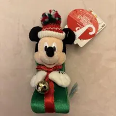 ミッキーマウス クリスマスぬいぐるみリストバンドのサムネイル