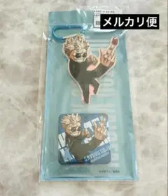 呪術廻戦 オーロラアクキー＆缶バッジセット 五条悟 応募者全員サービス