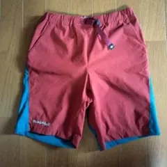 mont-bell Kid's 140 ショートパンツ 赤・青