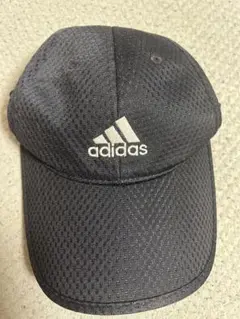 adidas ネイビー メッシュ　キャップ　キッズレディースメンズ