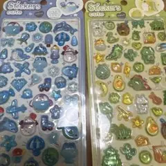 うるちゅる立体シール2セット