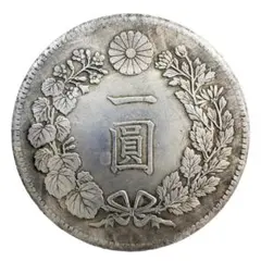 新一圓銀貨 明治二十五年 レプリカコイン 新1円銀貨 JU - メルカリ