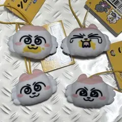 ンめねこ　タイトー ぬいぐるみフェイスマスコット　ンめのみ4種セット