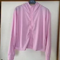 レディース UPF50 長袖ラッシュガード 2XL ピンク