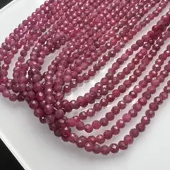 ブラックルチルクォーツ 8mm 1連分 ブレスレット2本セット