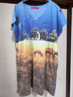 グラニフ　Tシャツ　チュニック