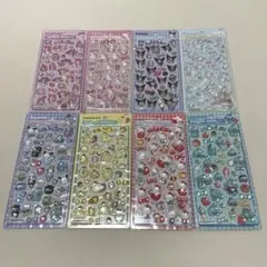 【国内正規品】ボンボンドロップシール　サンリオ第二弾コンプリート　8枚セット