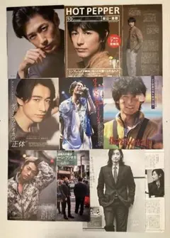 ●●ディーン・フジオカ　切り抜き　新聞記事　新聞全面広告●●