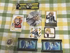 ヒロアカ　上鳴　キーホルダー　缶バッジ　カード　ステッカー