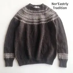 ノルディック柄 ニット