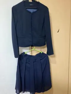 a.v.vセレモニースーツスカートセット ジャケットM スカートＬサイズ avv