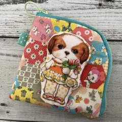 ハンドメイド ころりんミニミニポーチ コヤンイサムチョン☆マリンルミ