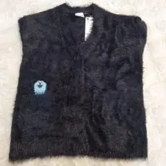 GU スンスン　ファーカーディガン