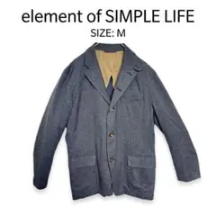 element of SIMPLE LIFE テーラードジャケット グレーM長袖のサムネイル