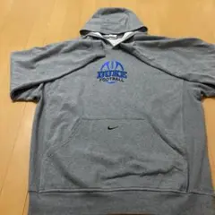 Nike Duke Football パーカー M グレー プルオーバー90s